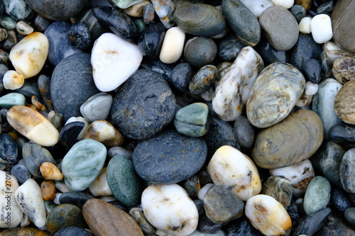Beautiful stone pattern background on the beach, Taiwan