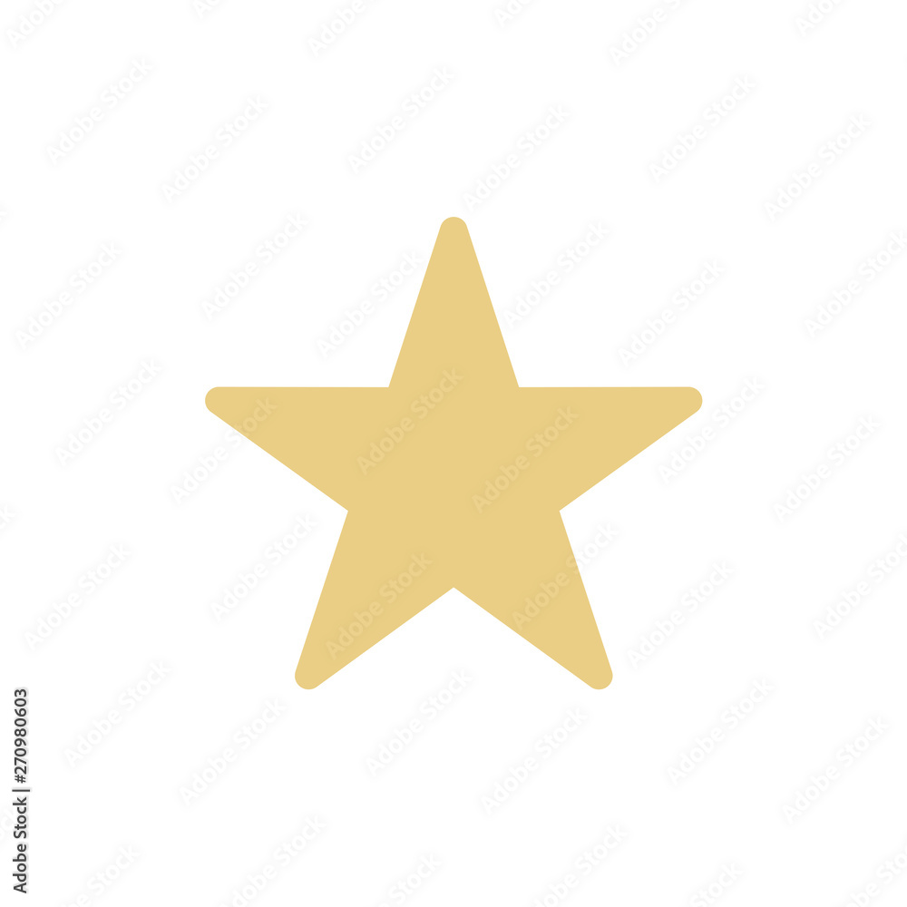 Star icon. Flat icon star symbol Vector Logo Template Star icon. Flat icon star symbol Vector Logo Template
