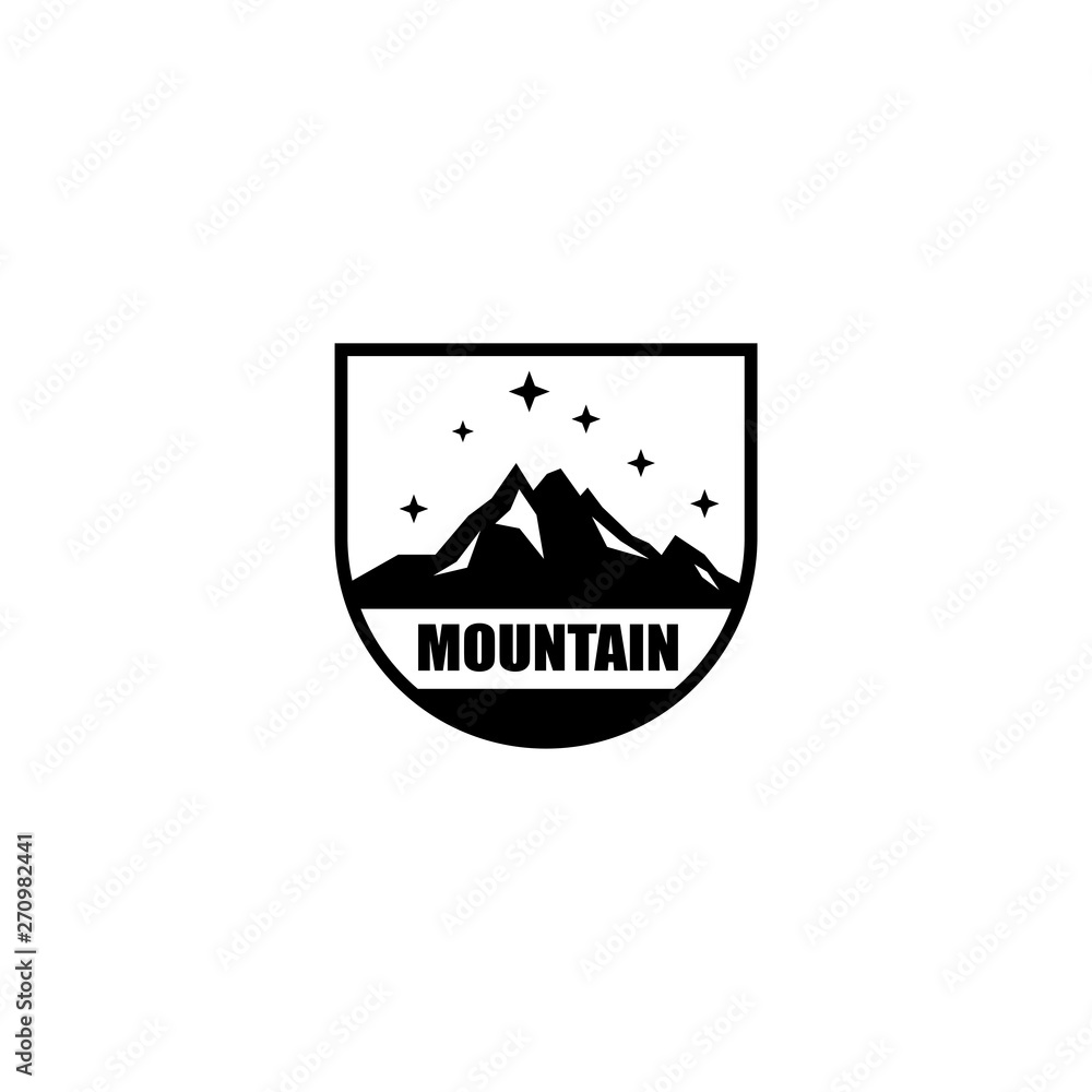 mountain and outdoor adventures logo mountain labels and design elements mountain and outdoor adventures logo mountain labels and design elements