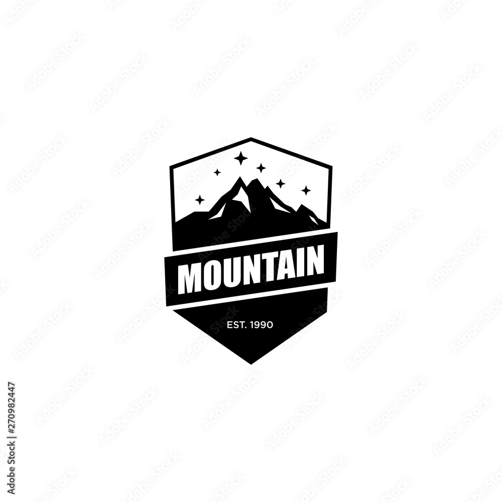 mountain and outdoor adventures logo mountain labels and design elements mountain and outdoor adventures logo mountain labels and design elements