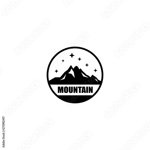 mountain and outdoor adventures logo  mountain labels and design elements © Mily Studio