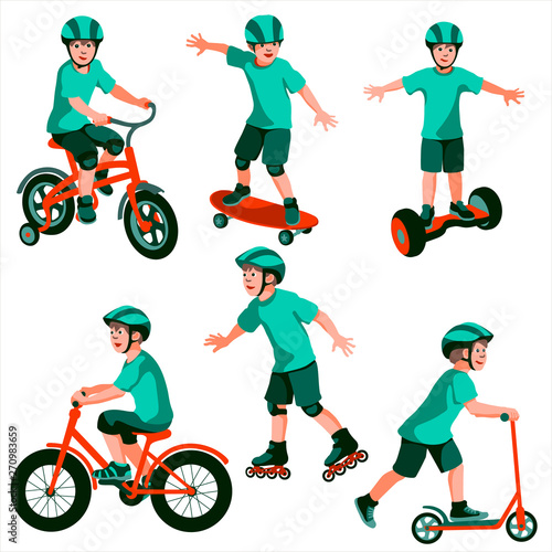 Riding boys