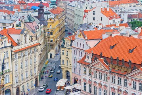 Prague Aerial Crowds