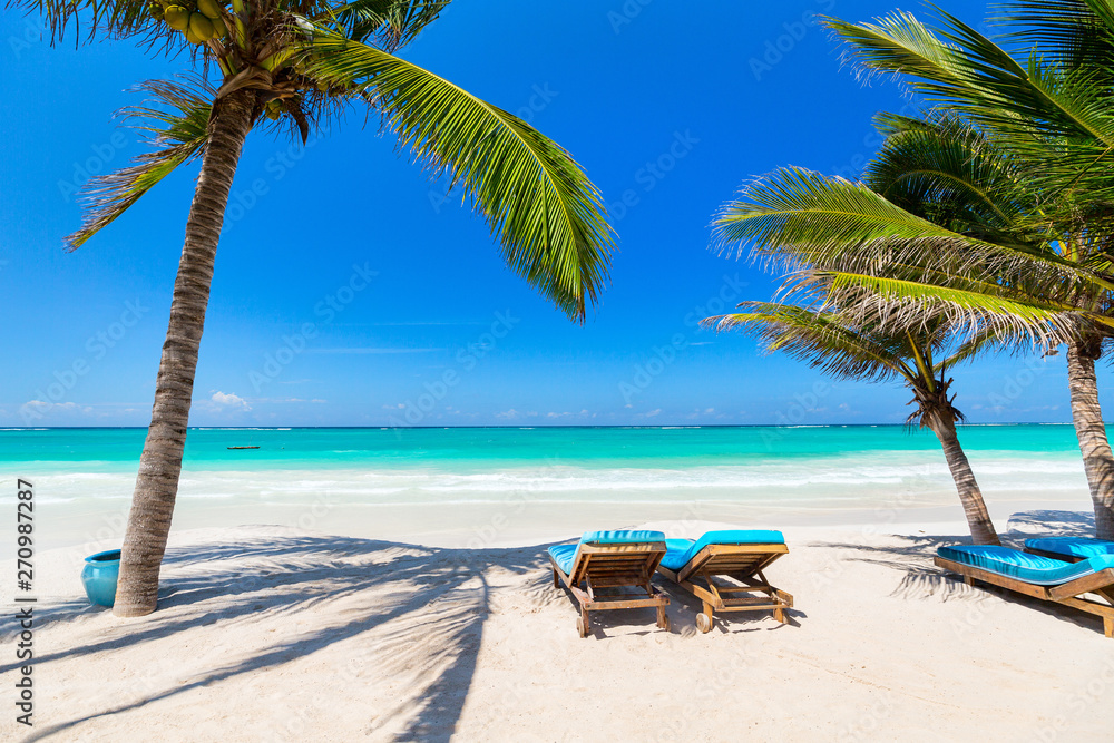 Perfect tropical beach