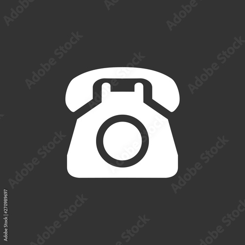 Telephone icon, Phone symbol vector