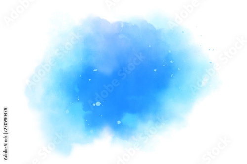 Blue watercolor background texture soft pink – Abstract Illustration