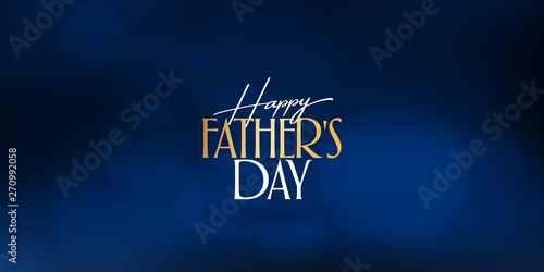 International Happy Father's Day. Billboard, Poster, Social Media, Greeting Card template.