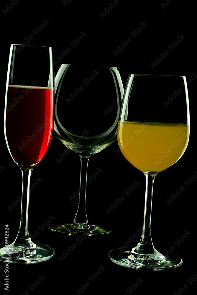 Weinglas, Wein, Glas, Licht