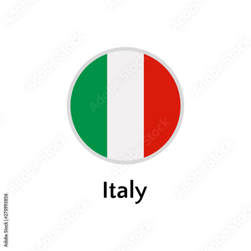 Italy flag round flat icon, european country vector illustration Free Download Italy flag round flat icon, european country vector illustration - GFXLoad