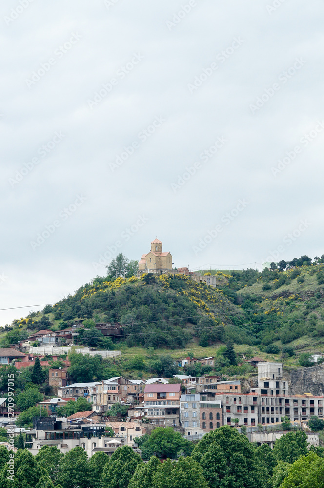 Tbilisi Landscape with Church and Houses