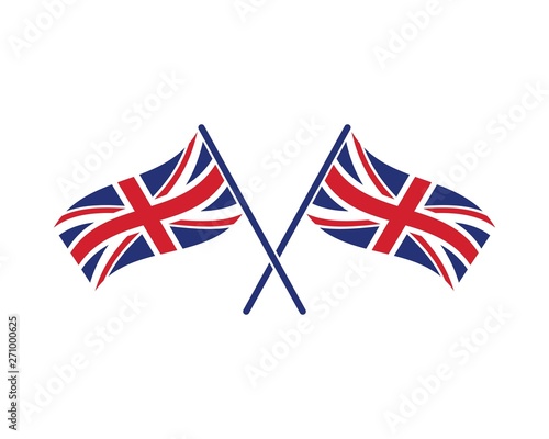england flag illustration vector