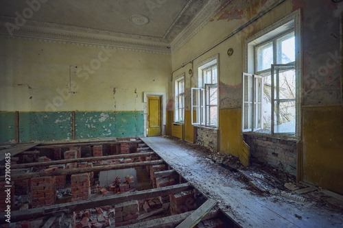 Abandoned house of culture near Chernobyl