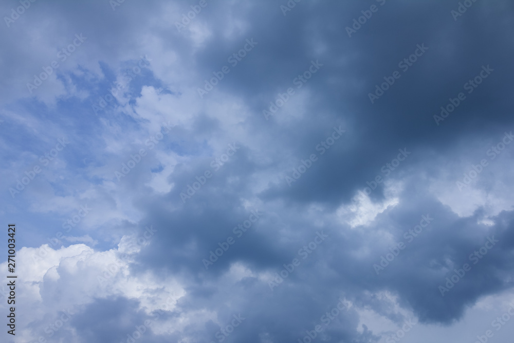 Heavy cloud over the sky before the rain Heavy cloud over the sky before the rain
