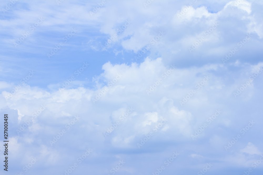 Heavy cloud over the sky before the rain