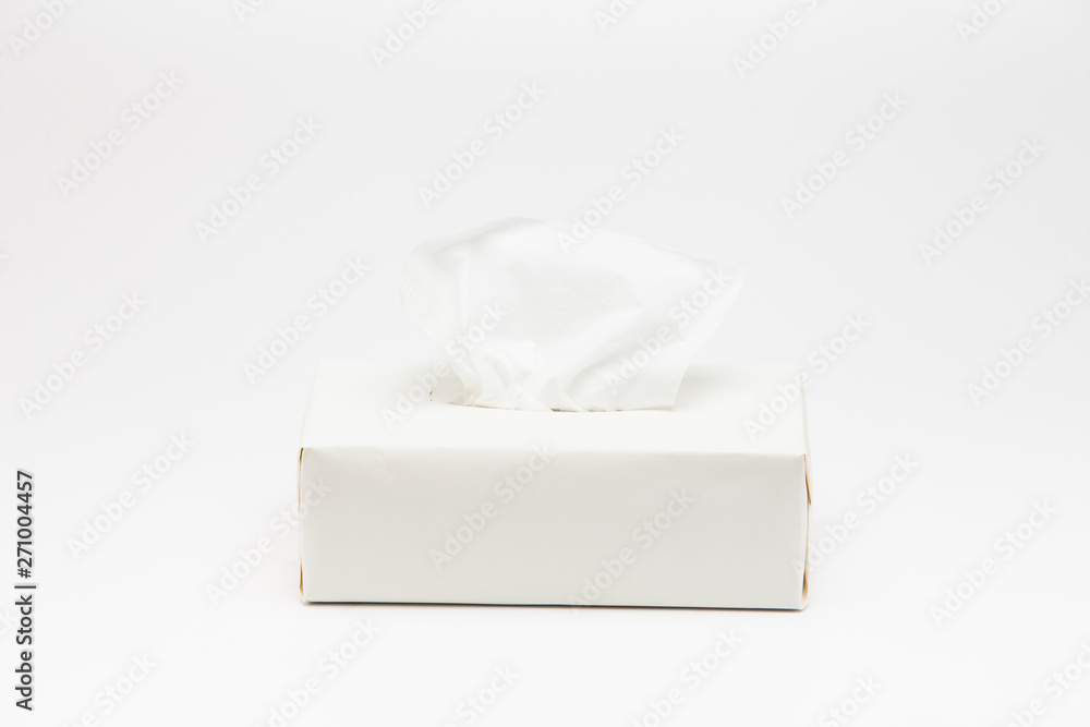 Tissue paper stacking isolated on white background clipping path Tissue paper stacking isolated on white background clipping path