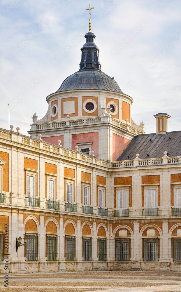 Architecture, Royal Palace of Aranjuez, Madrid, Spain