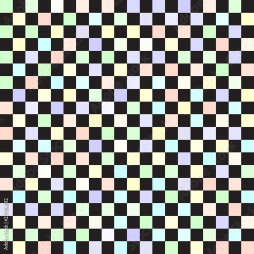 Checkerboard pattern. Seamless vector background