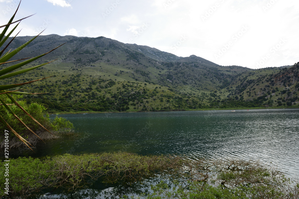 kournas see in georgioupolis auf kreta kournas see in georgioupolis auf kreta