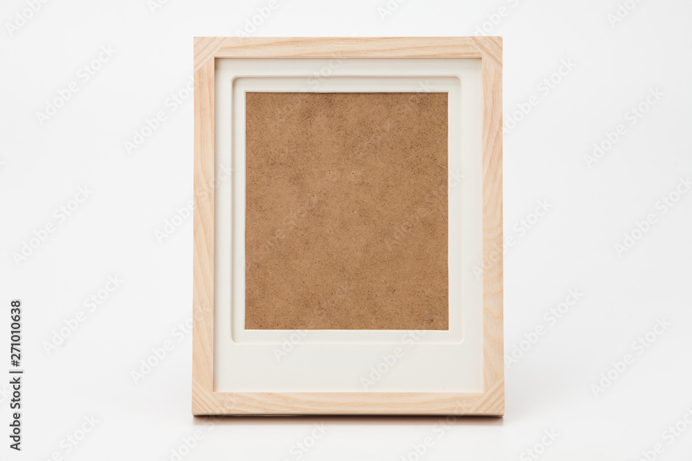 Fototapeta premium Blank photo frame isolated