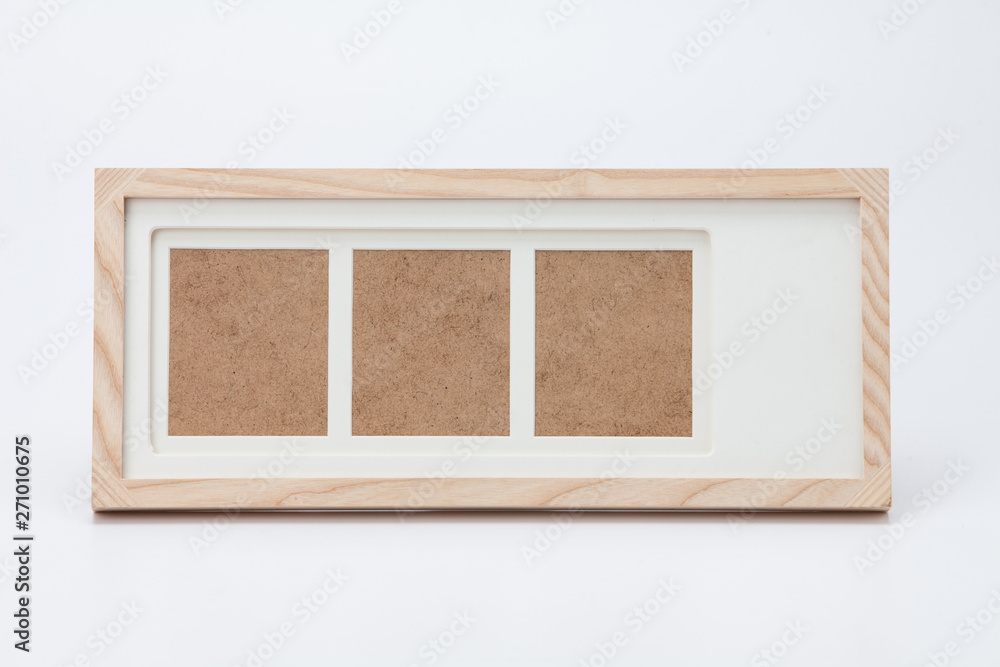 Fototapeta premium Blank photo frame isolated