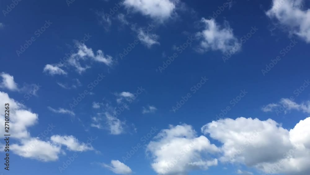 北海道の大空　タイムラプス