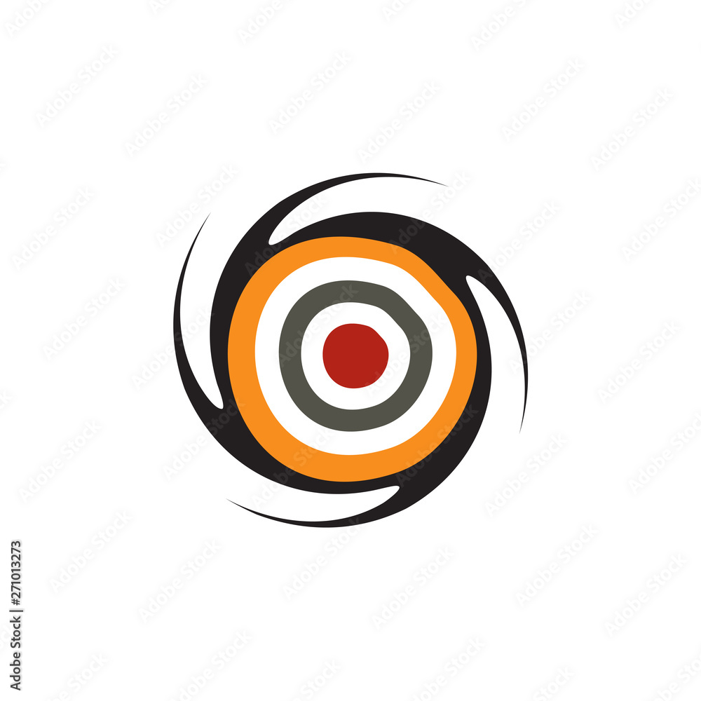 Aboriginal art logo design inspiration vector template Aboriginal art logo design inspiration vector template