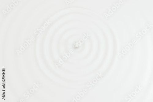 White wave liquid ripples by fluid simulation  3d rendering