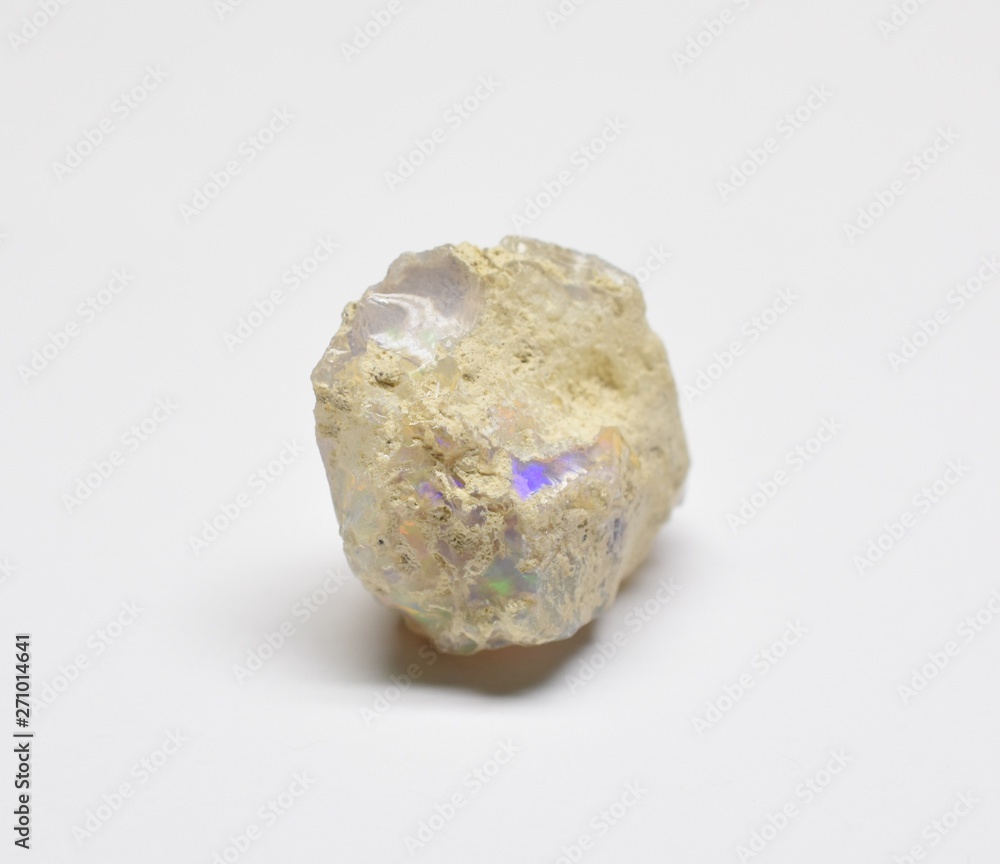 Opal from Ethiopia raw gemstone crystal Opal from Ethiopia raw gemstone crystal