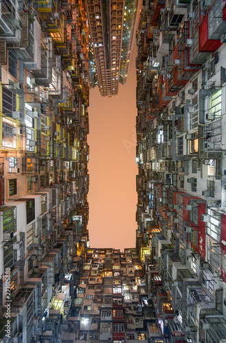 Cramped living spaces at the Montane Mansion apartments in Hong Kong s Quarry Bay district
