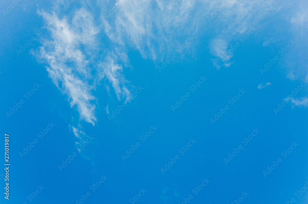 Naklejka premium air cloud in blue sky