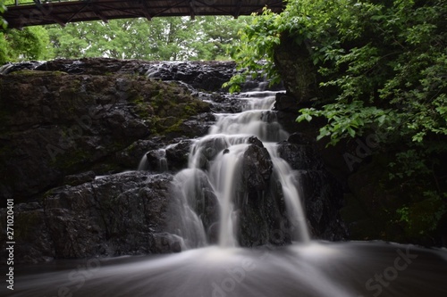 waterfall in forest