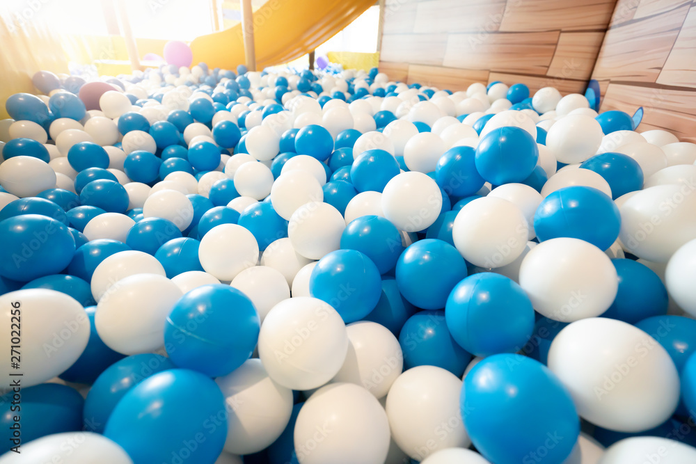 Ball pool at playground for kid