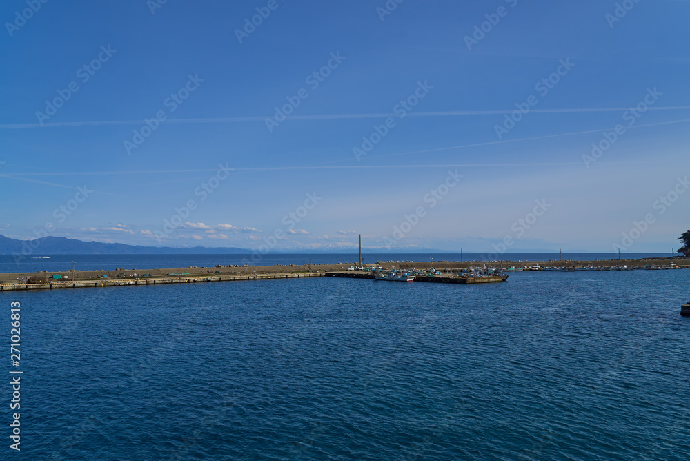 新潟県　粟島漁港