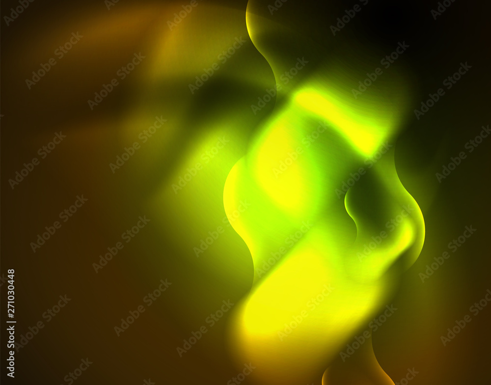 Shiny neon geometric waves template Shiny neon geometric waves template