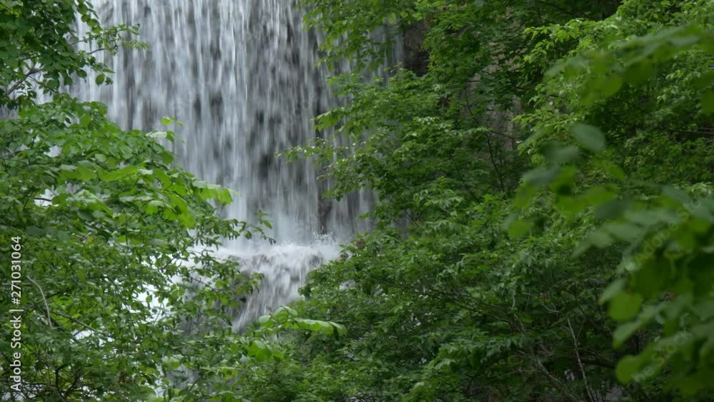 waterfall in deep forest waterfall in deep forest