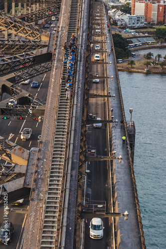 Sydney harbour bridge walk photo
