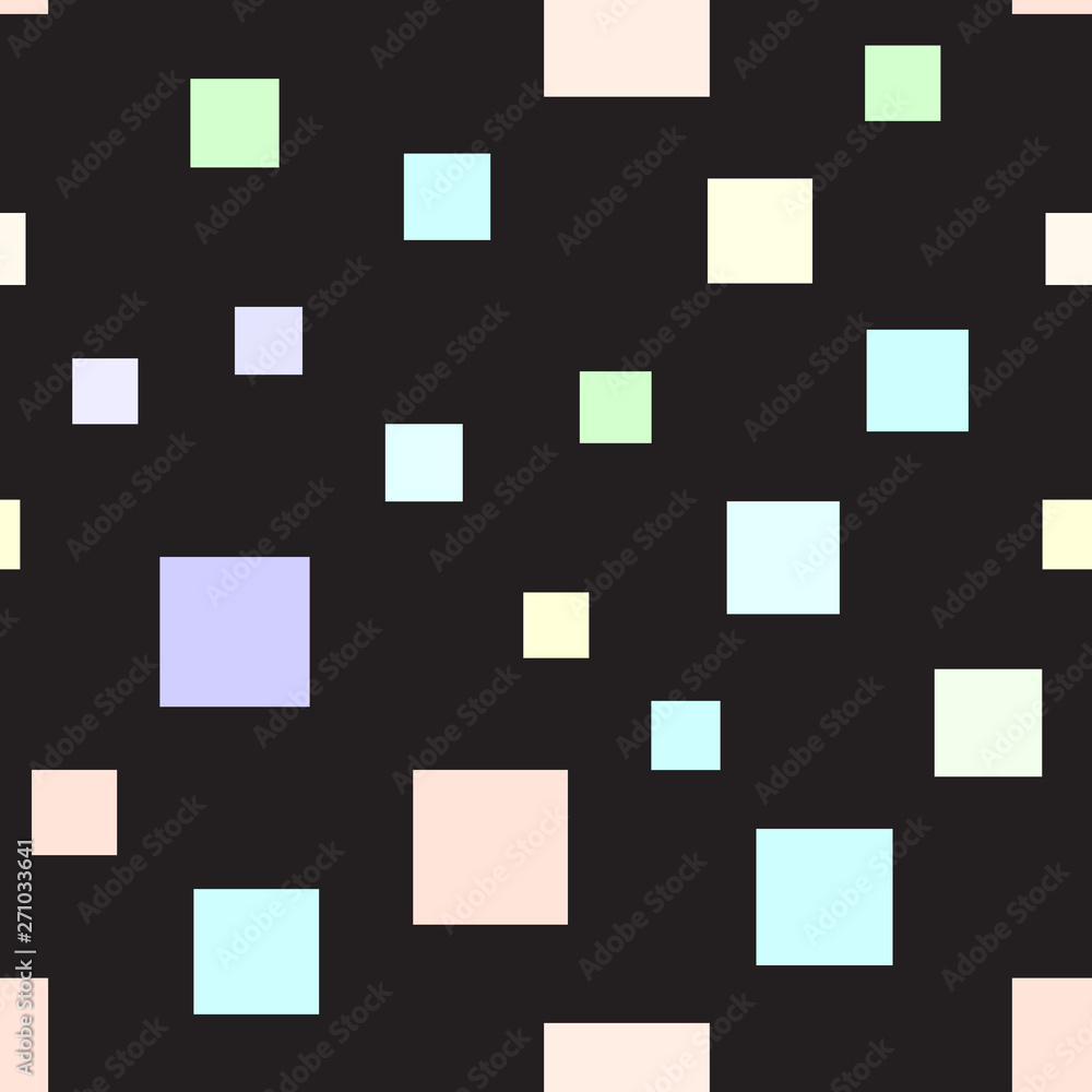Random square pattern. Seamless vector background Random square pattern. Seamless vector background