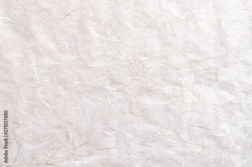 Fotografie Pastel craft grey white mulberry flower rough paper textured abstract background