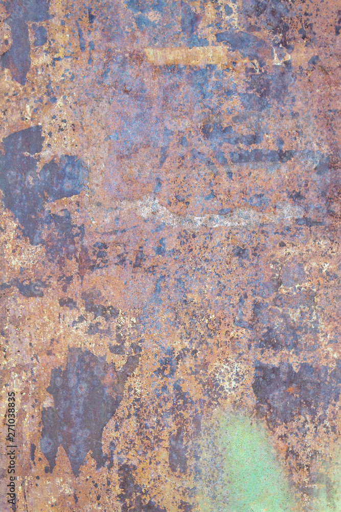 Old Weathered Rusty Metal Texture