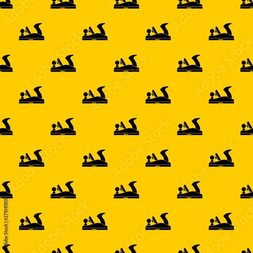Jack plane pattern seamless vector repeat geometric yellow for any design