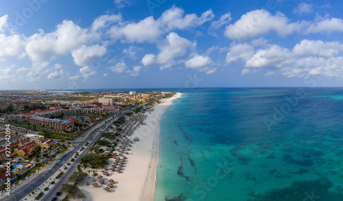 Eagle Beach, Aruba von oben