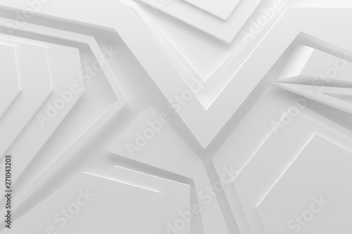 white light 3d graphics background illustration pattern. abstract blank with copy space.