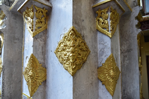 detail of an old door