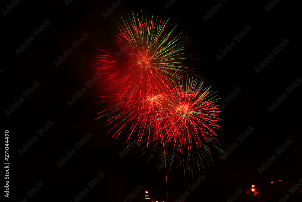fireworks in the sky fireworks in the sky