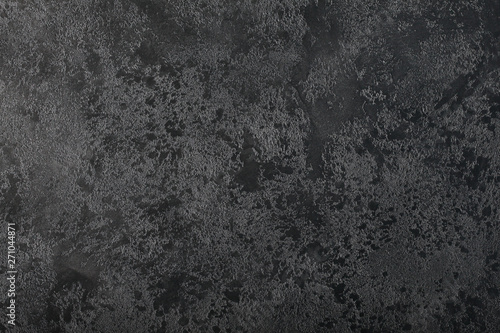 Obraz na płótnie Textural gray background with the transition to black