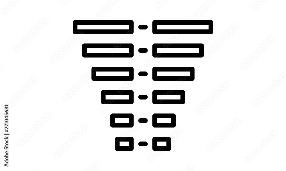 Statistics vector icon for data analysis and reports Statistics vector icon for data analysis and reports