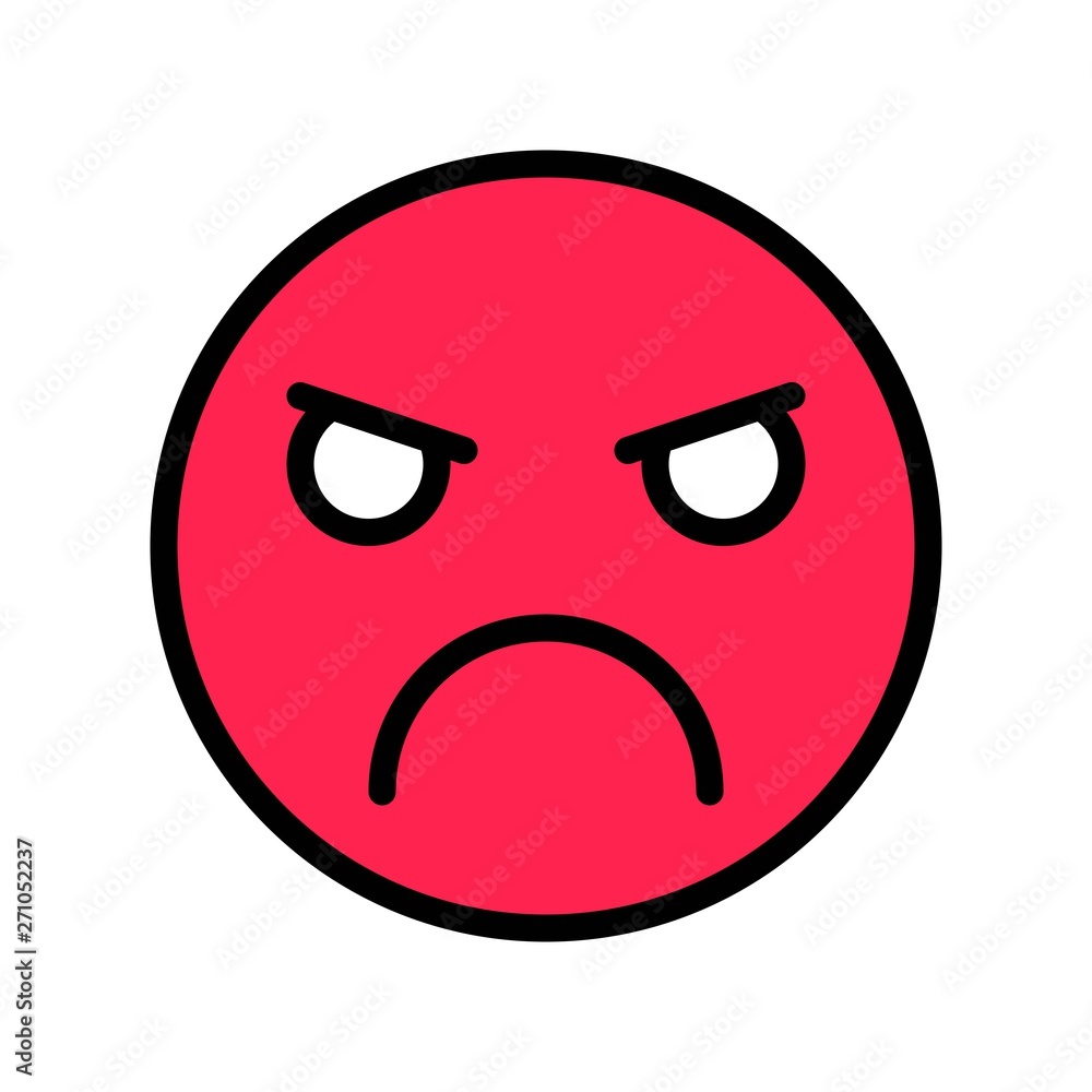 Emoticon vector, Social media filled editable stroke icon Emoticon vector, Social media filled editable stroke icon