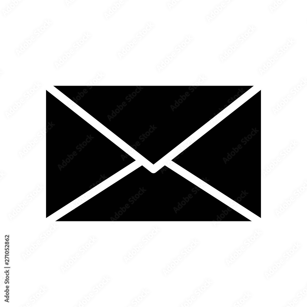 Email vector, Social media solid style icon Email vector, Social media solid style icon