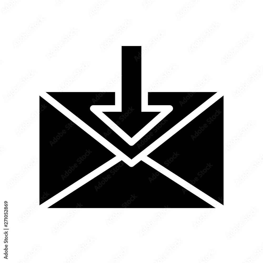 Email vector, Social media solid style icon Email vector, Social media solid style icon