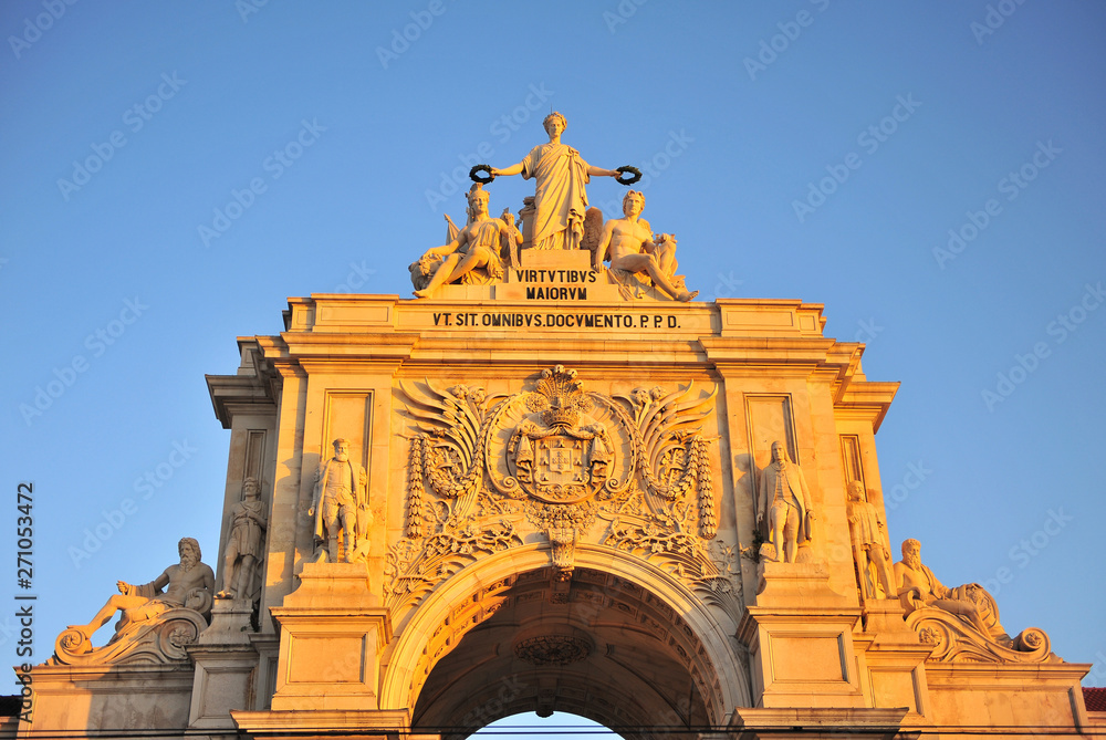 Old arch of Via Augusta, Lisboa